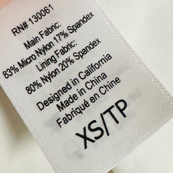 L*space Bikini Portia Striped Retro Seamless Beach Summer Abstract Extra Small - Picture 7 of 7